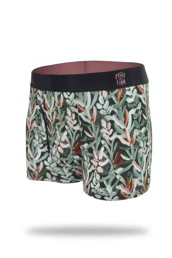 Bamboo Underwear - Protea Green-Peggy & Finn-stride