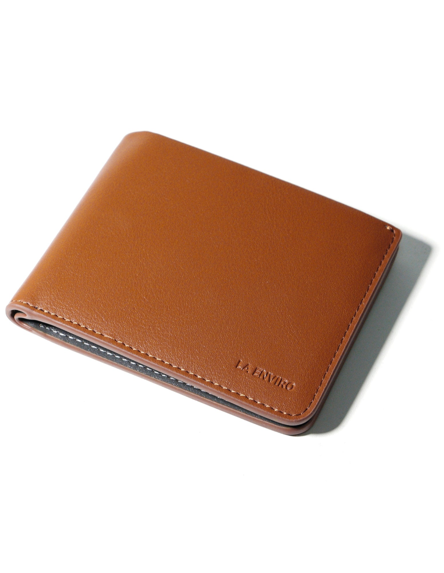 NEWTOWN VEGAN LEATHER WALLET - TAN-La Enviro-stride