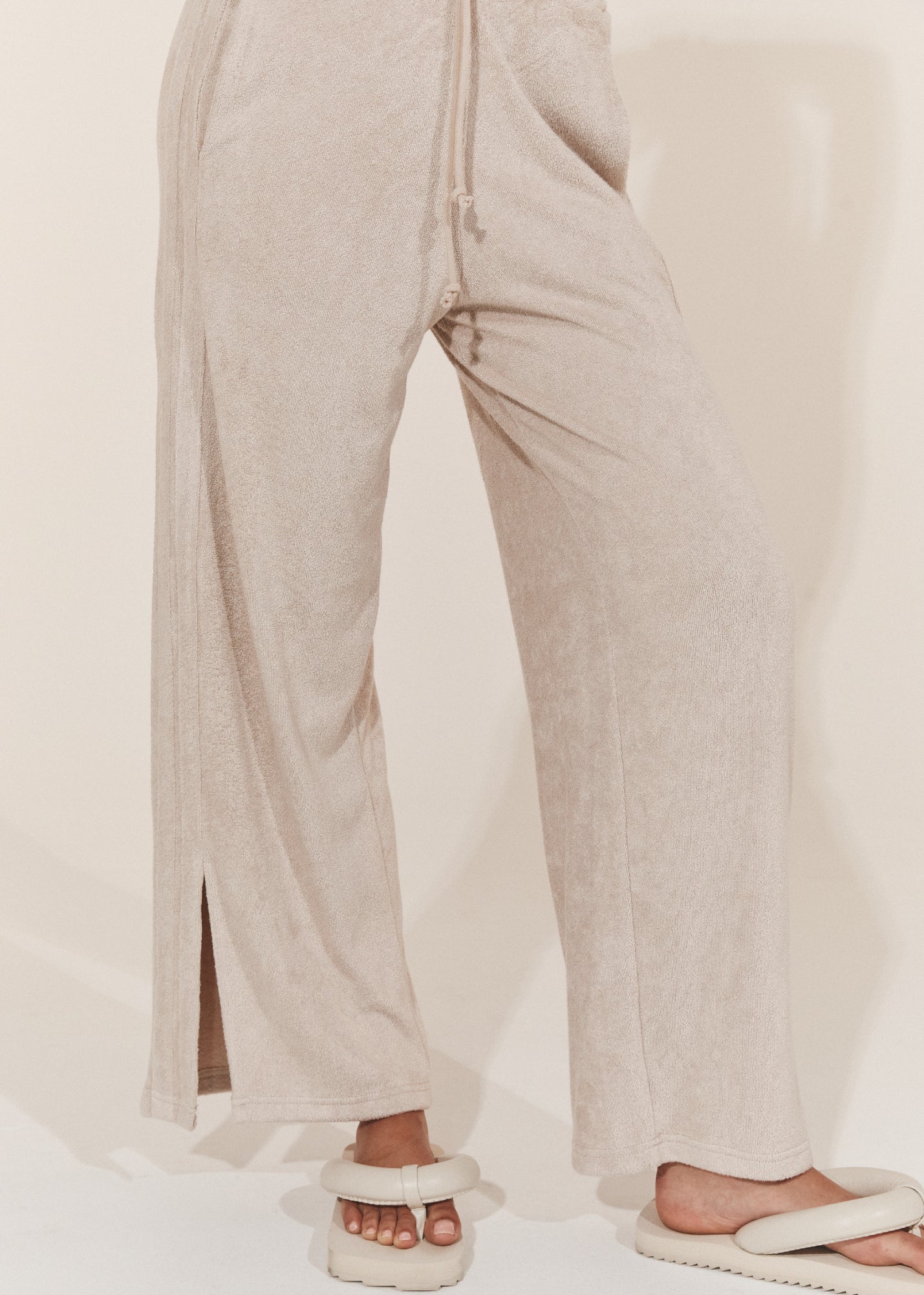 Odyssey Terry Towelling Pant - Sand-Pinky & Kamal-stride
