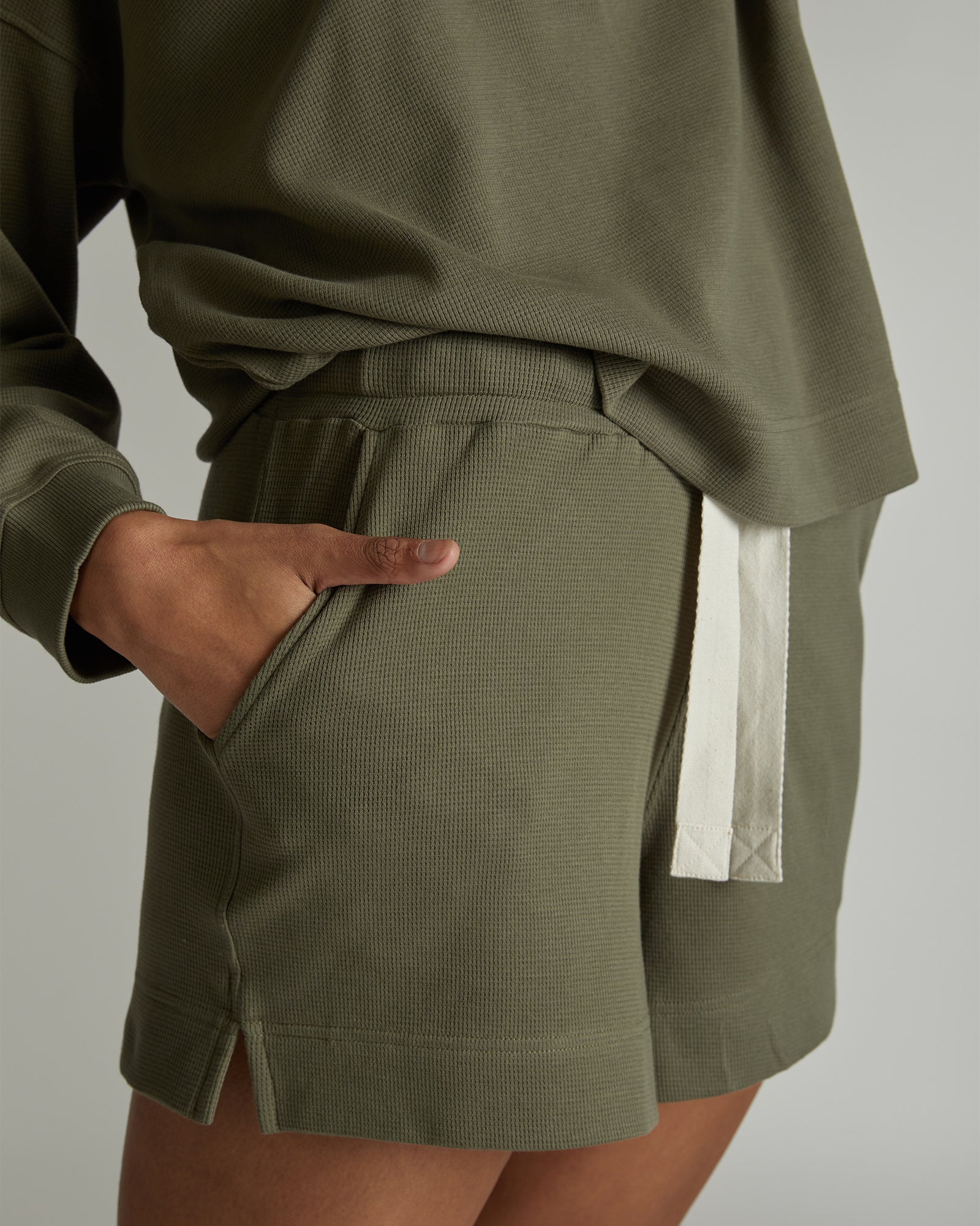The Waffle Short | Moss-Cloth & Co-stride