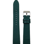 WATCH STRAP - VINE VEGAN LEATHER - SILVER BUCKLE | GRAPE 18MM