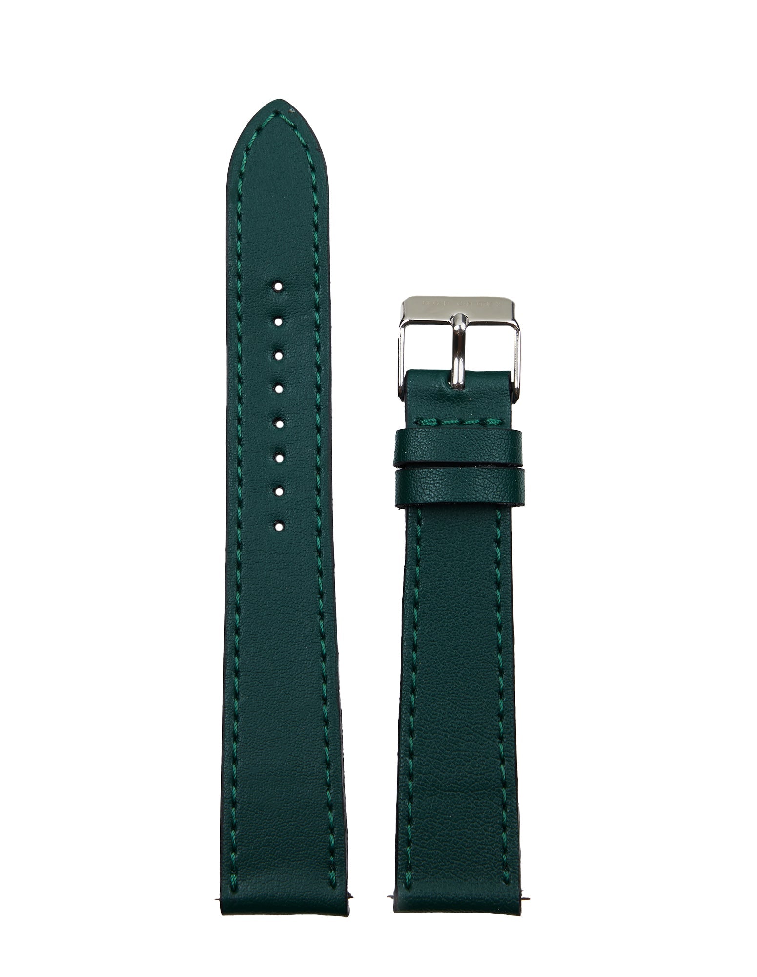 WATCH STRAP - VINE VEGAN LEATHER - SILVER BUCKLE | GRAPE 18MM