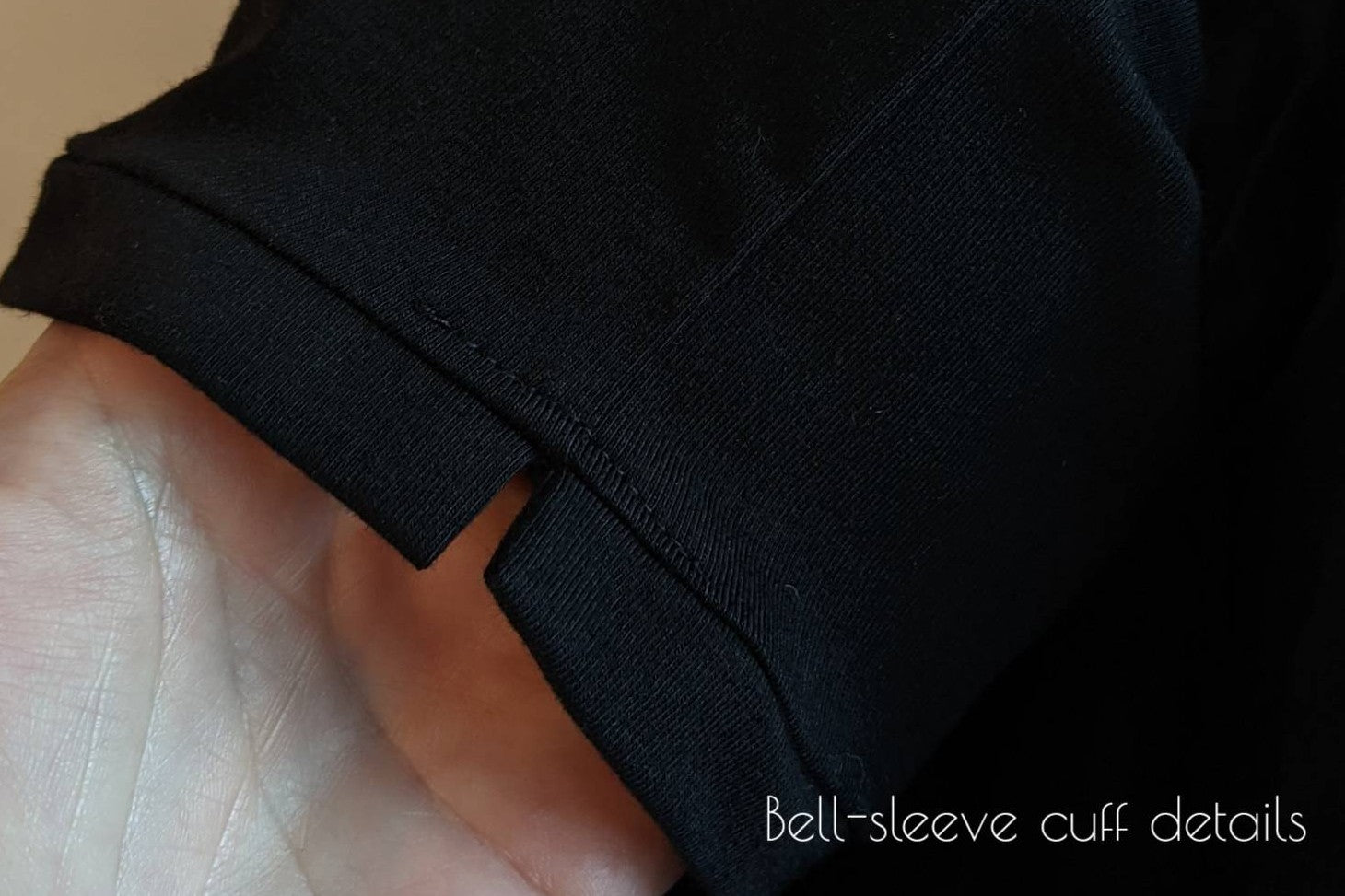 BLACK ORGANIC COTTON SKIVVY 200gsm - Genkstasy - stride