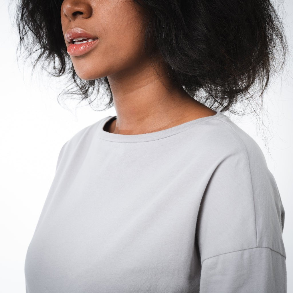 Boat Neck 3/4 Sleeve Top | Burgundy - Dorsu - stride