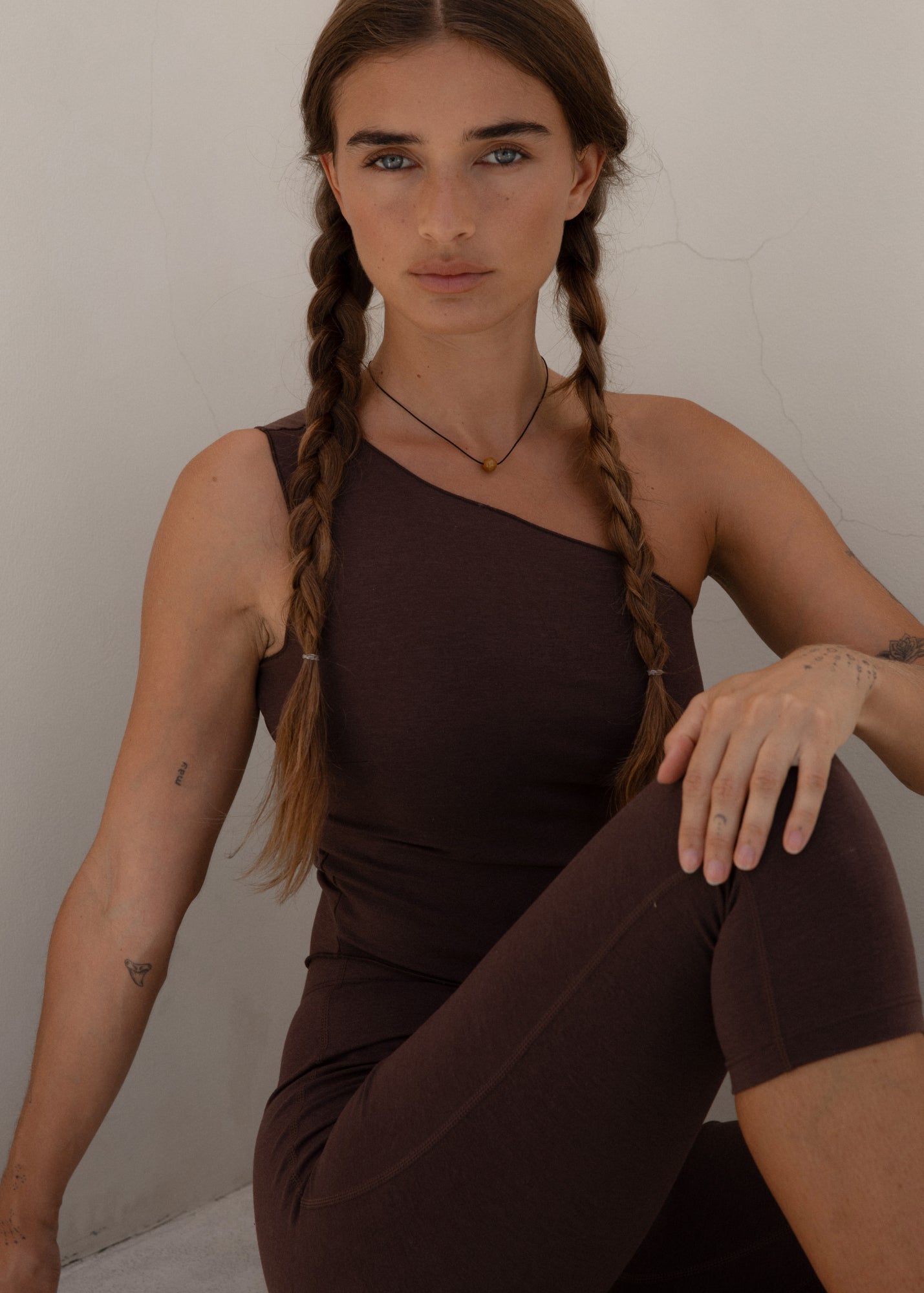 Capri Legging - Dark Brown - Pinky & Kamal - stride
