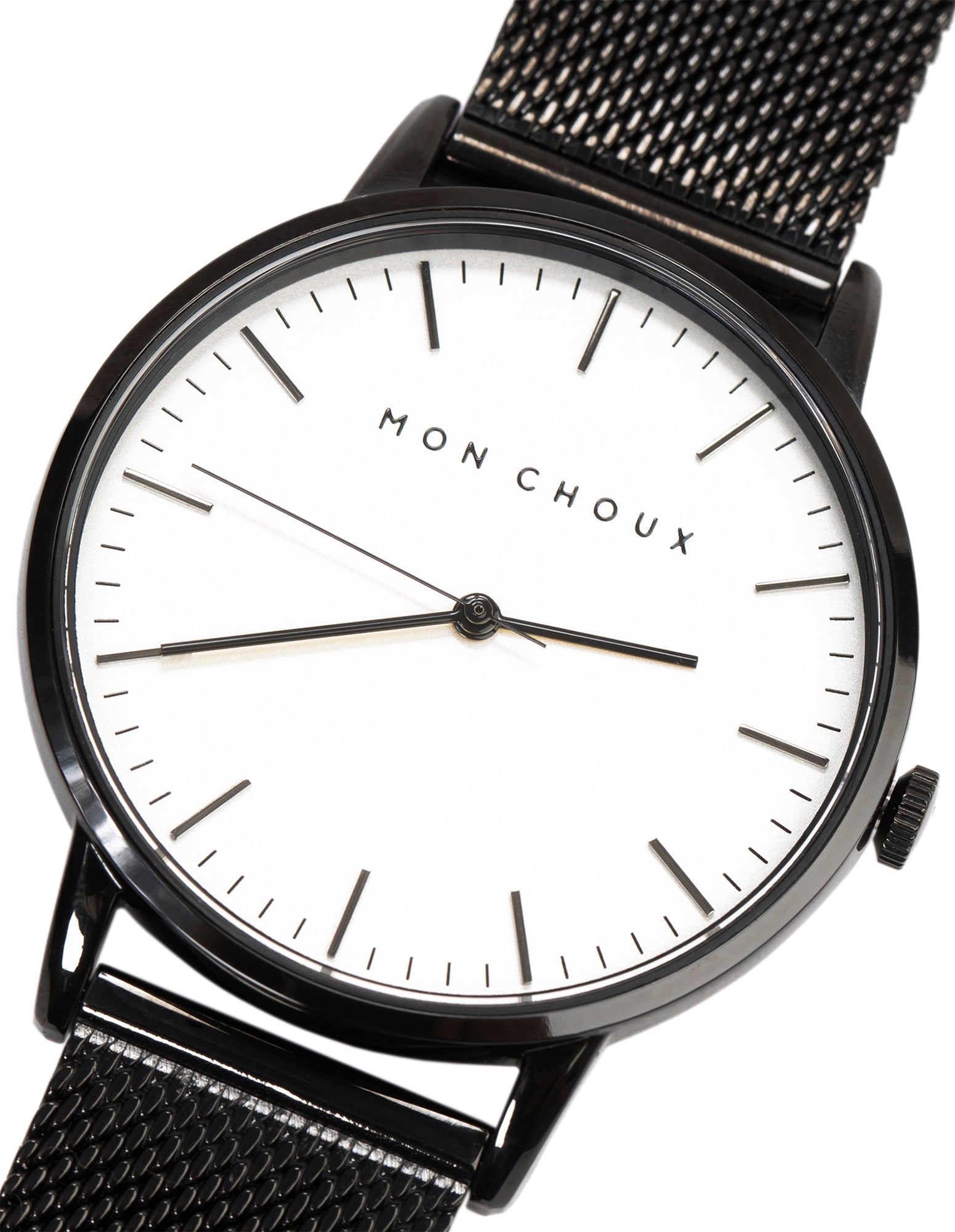 CLASSIC - NOIR WATCH - MESH - Mon Choux - stride