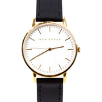 CLASSIC - WHITE/GOLD - NOIR VEGAN LEATHER - Mon Choux - stride