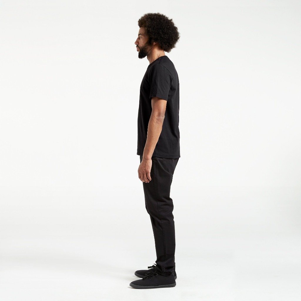 Cotton Crew | Black - Dorsu - stride
