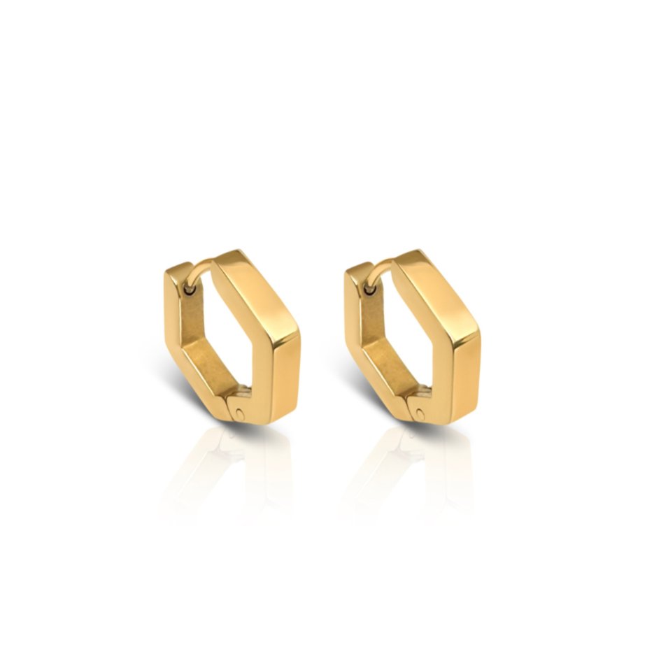 Fast Break Hoop Earrings-EVER Jewellery-stride