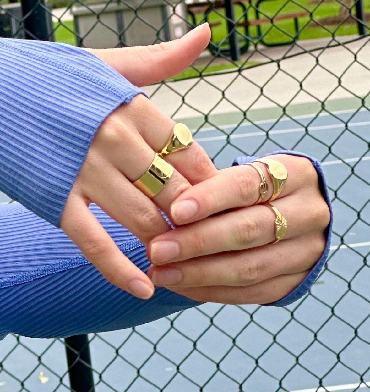 Grandstand Band Ring - EVER Jewellery - stride