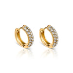 Gravitate Crystal Hoop Earrings-EVER Jewellery-stride