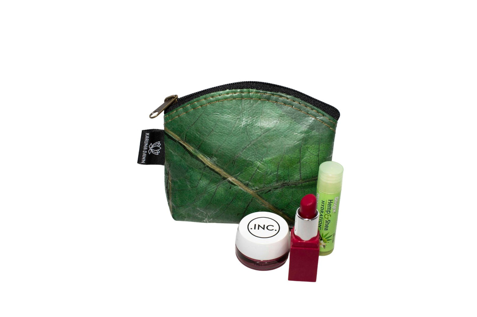 Green Cosmetic Bag - Small-Karuna Dawn-stride