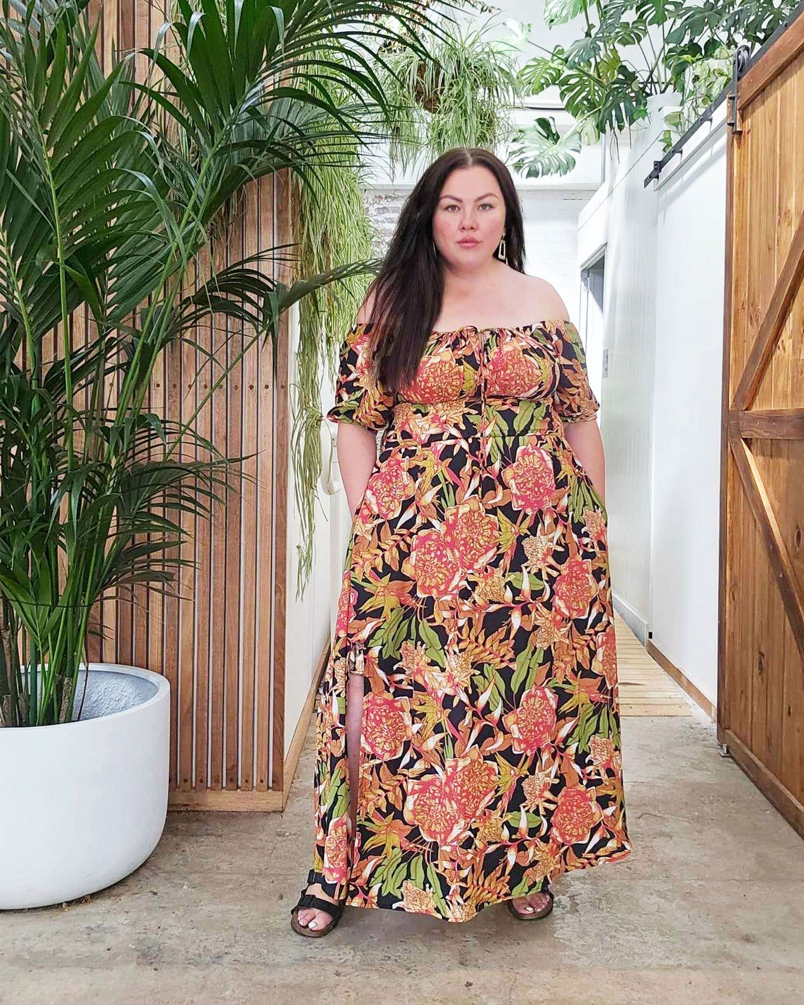 Helena Convertible Dress // Heliconia-Hope & Harvest-stride