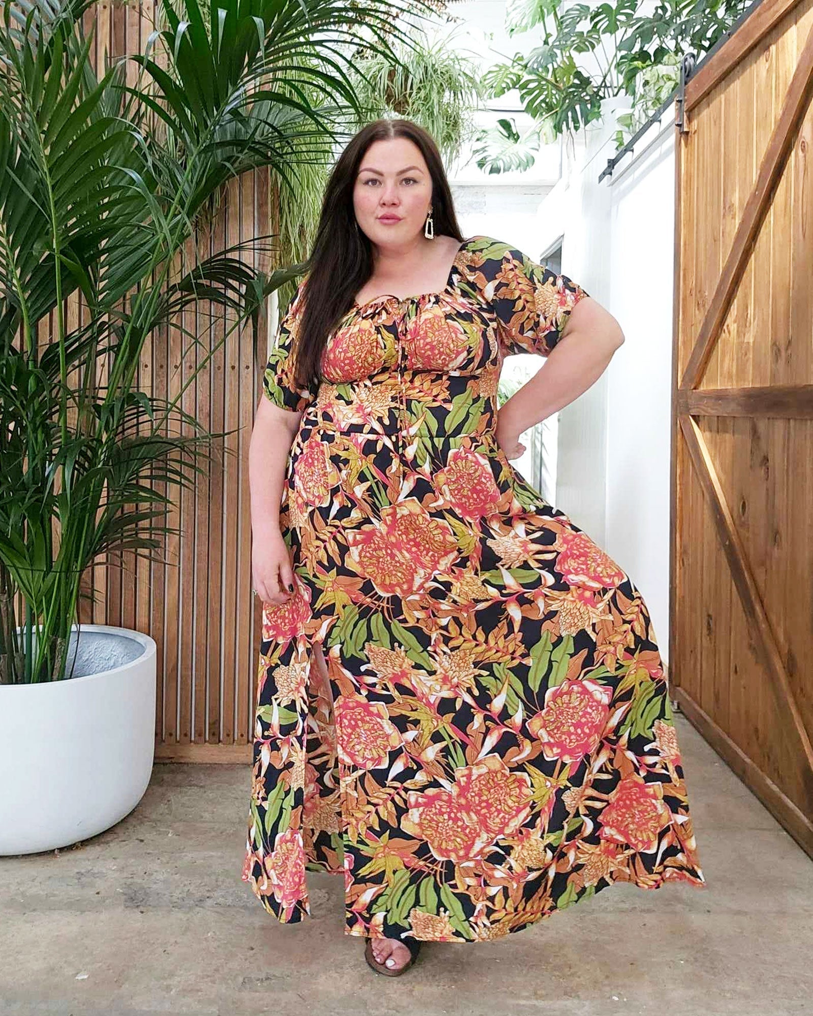 Helena Convertible Dress // Heliconia-Hope & Harvest-stride