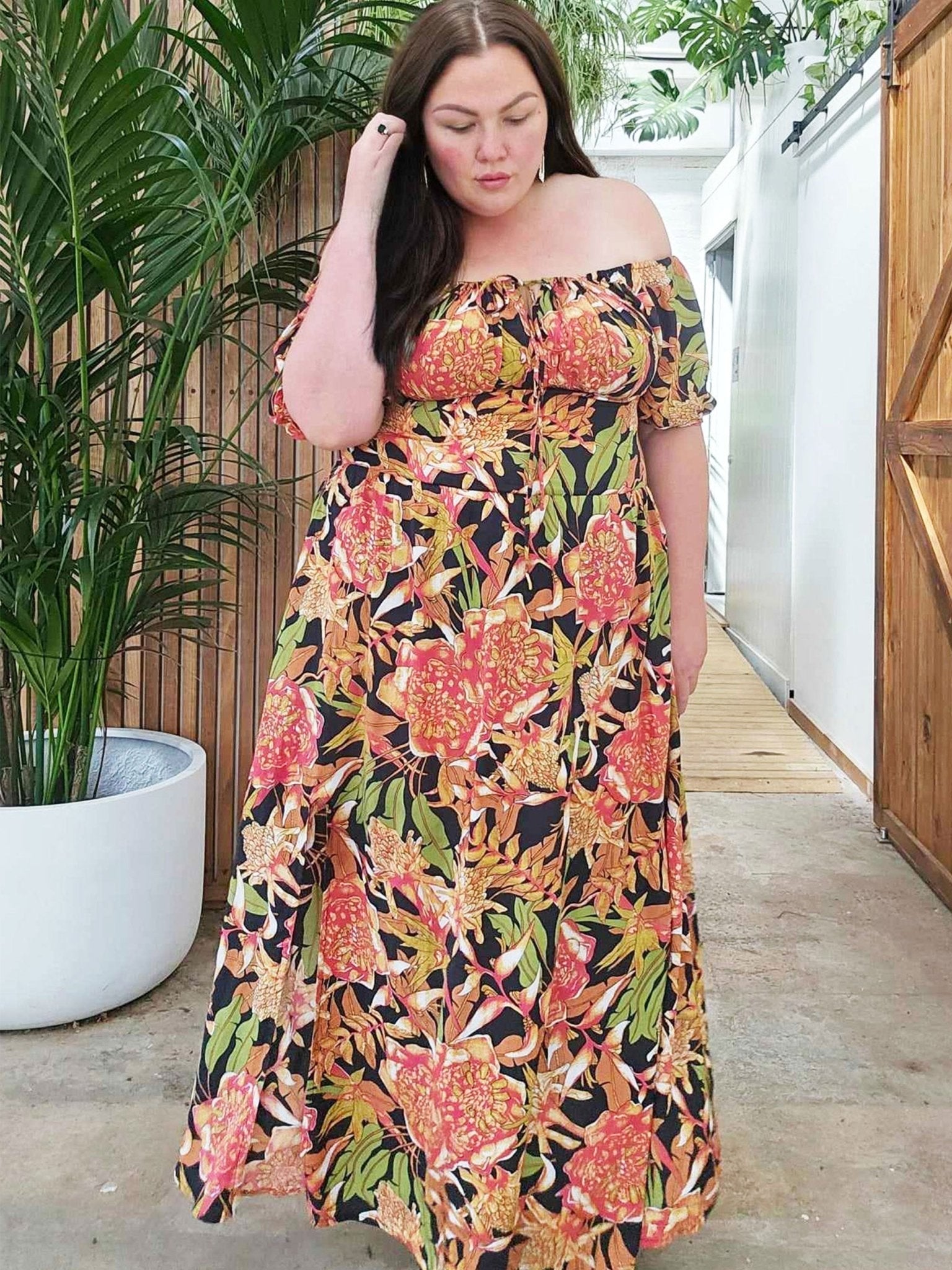 Helena Convertible Dress // Heliconia-Hope & Harvest-stride