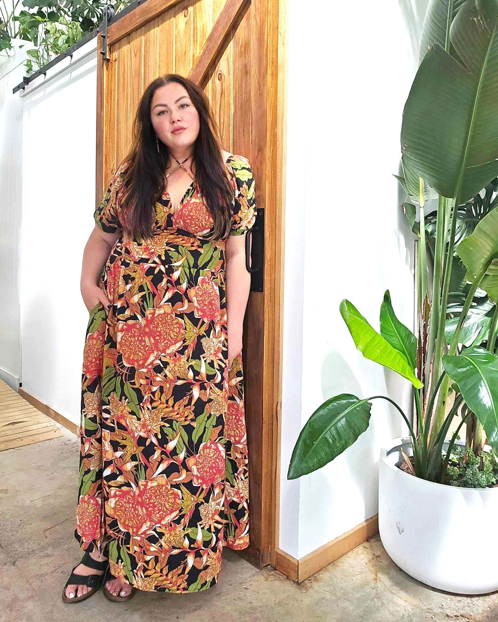 Helena Convertible Dress // Heliconia-Hope & Harvest-stride