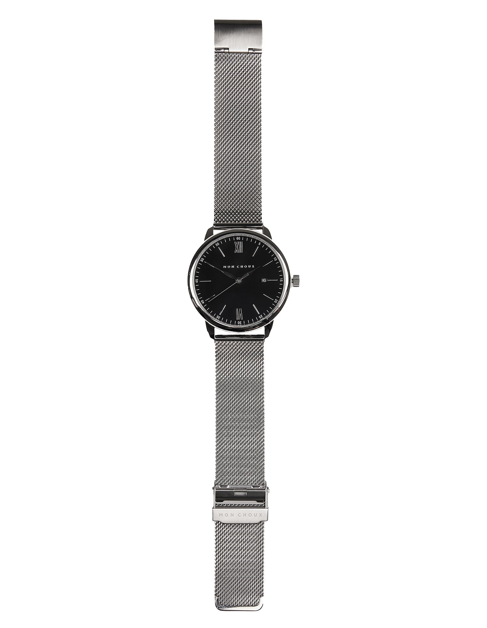 HOMME - NOIR/SILVER - SILVER MESH - Mon Choux - stride