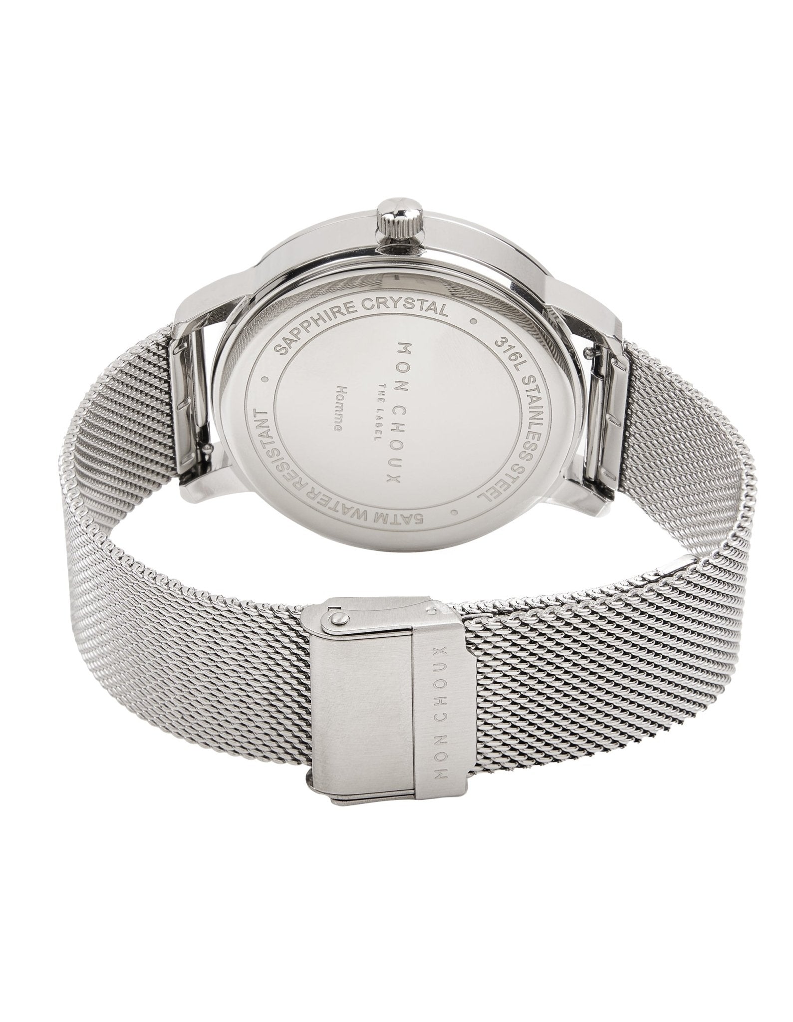 HOMME - NOIR/SILVER - SILVER MESH - Mon Choux - stride