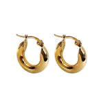Hustle Hoop Earrings - Small - EVER Jewellery - stride
