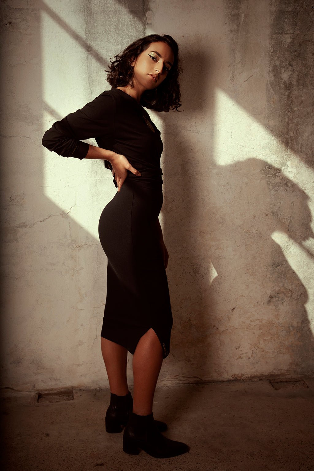 JADE SKIRT GLD - Genkstasy - stride