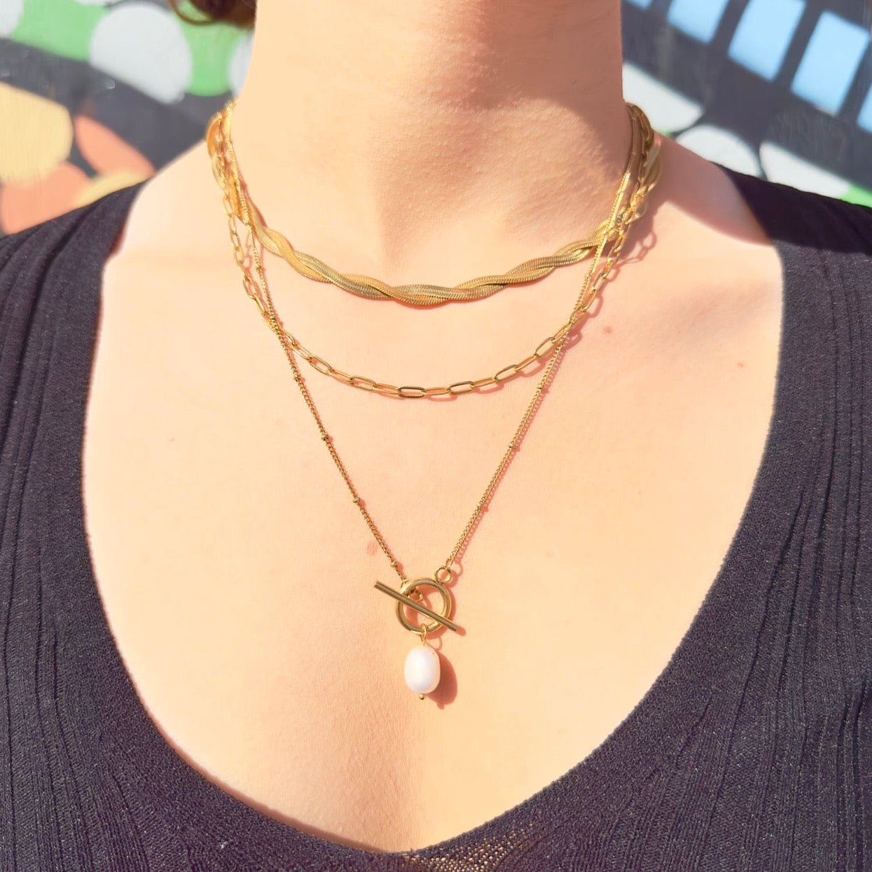 Laneway Chain Necklace-EVER Jewellery-stride