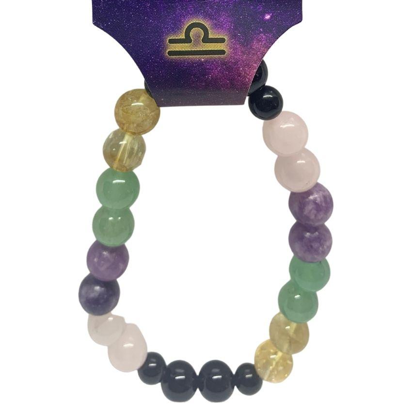 Libra | Crystal Healing Bracelet For Zoadic Energy - Empowered Clothing - stride