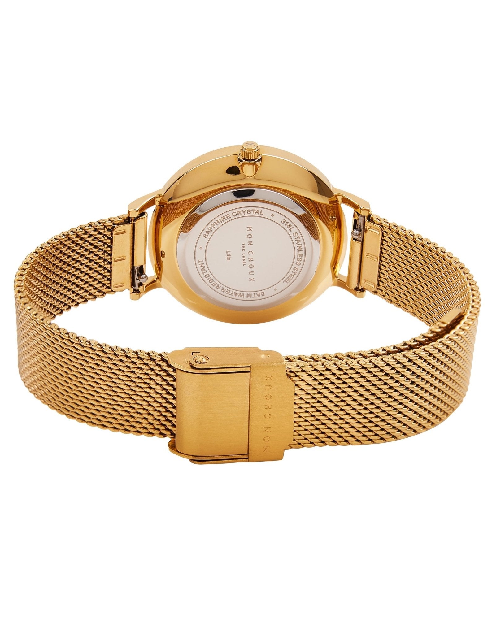 LILLE - GOLD WATCH - MESH - Mon Choux - stride
