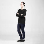 Long Sleeved Pocket T - Shirt | Black - Dorsu - stride