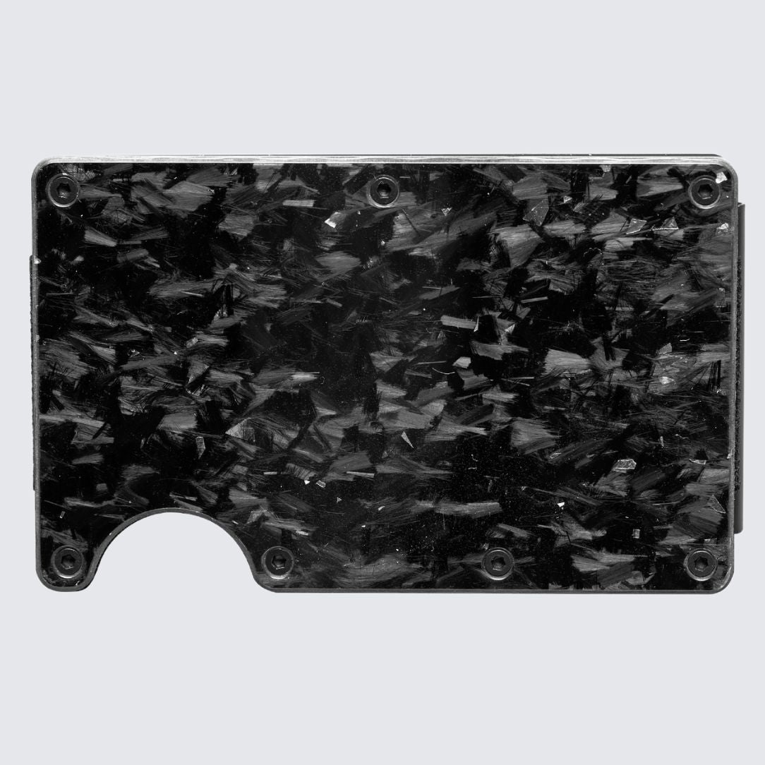 LORNE FORGED CARBON WALLET I GLOSS SILVER - La Enviro - stride