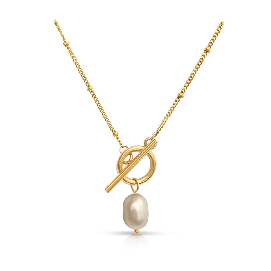 One-On-One Pearl Necklace-EVER Jewellery-stride