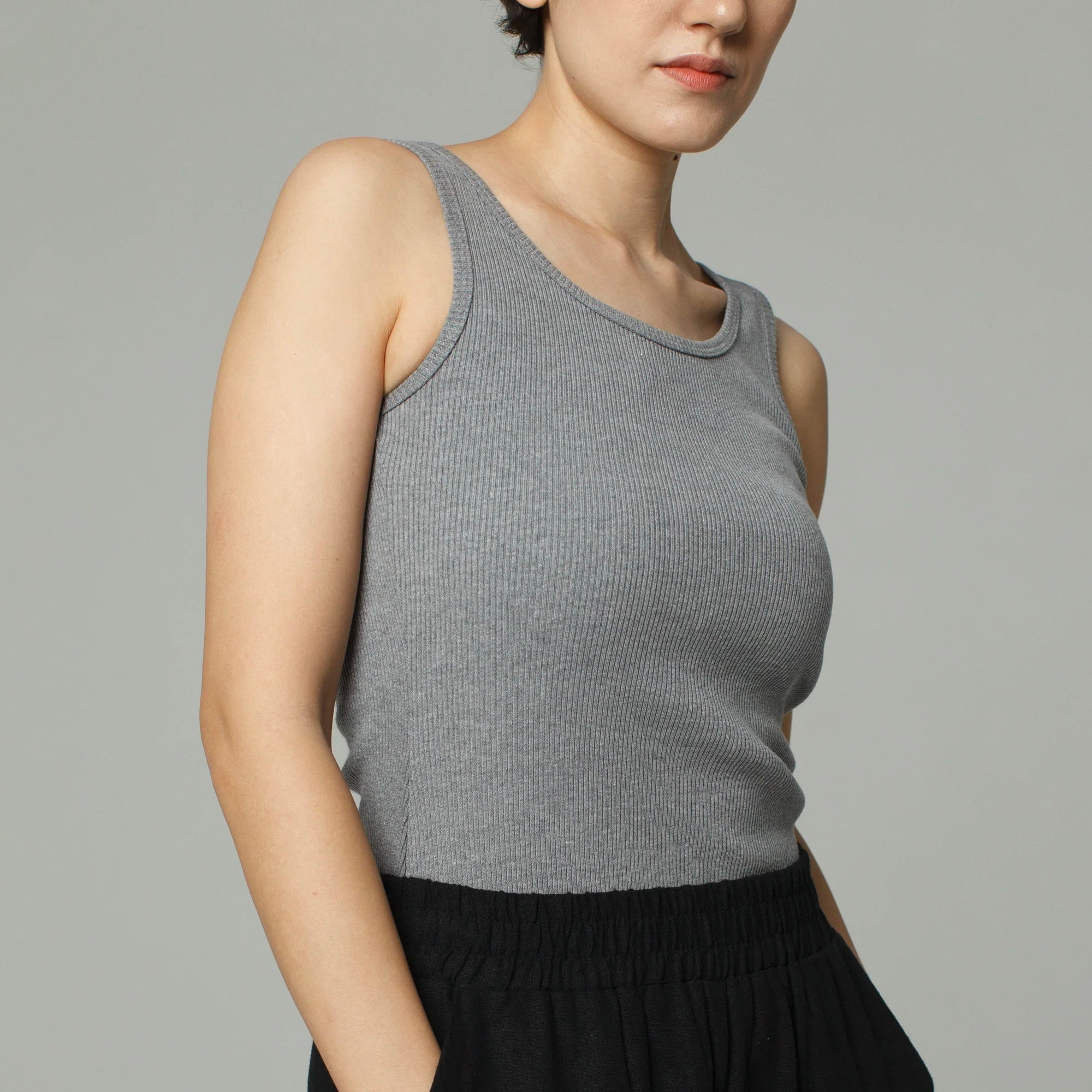 Ribbed Tank Top - Dorsu - stride