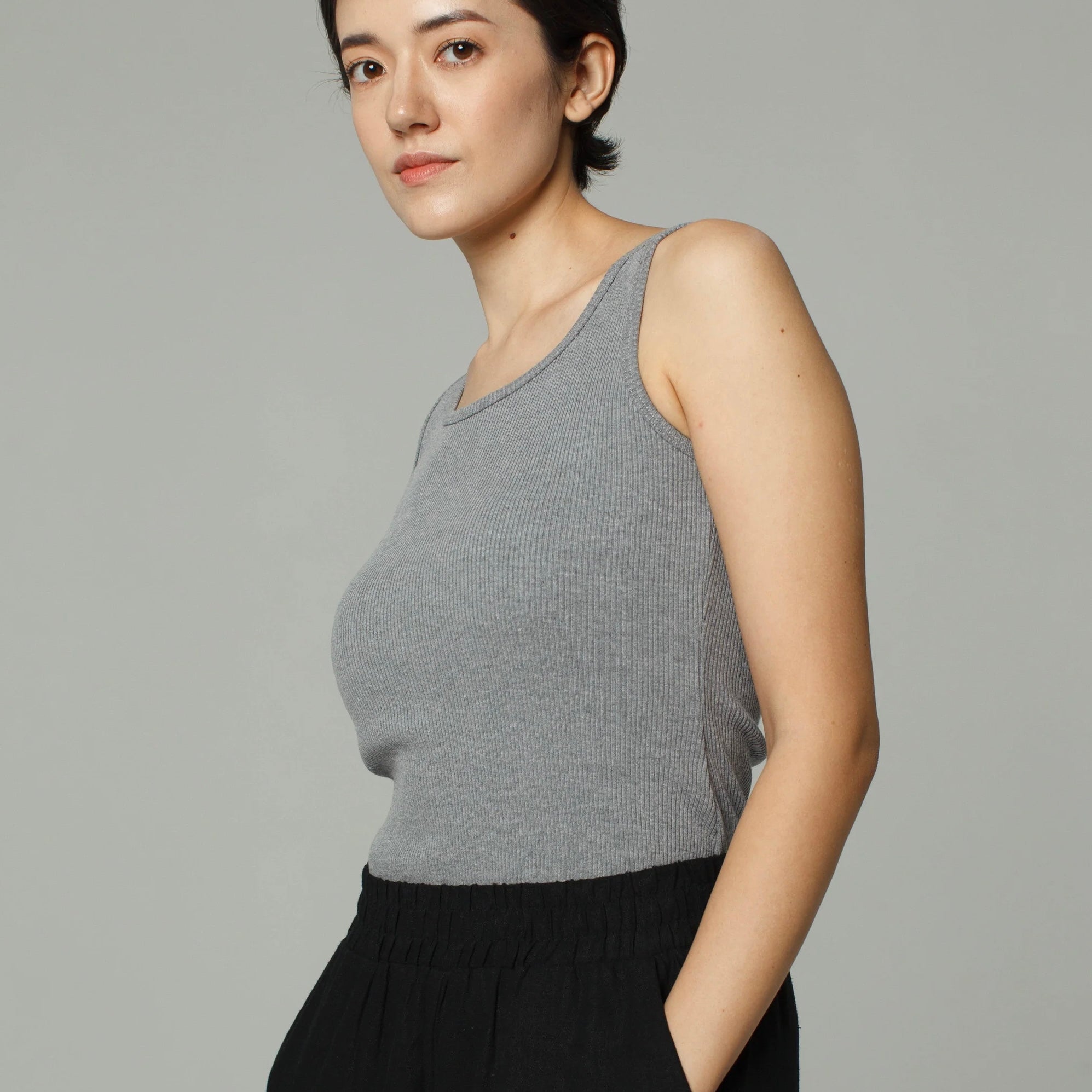 Ribbed Tank Top - Dorsu - stride