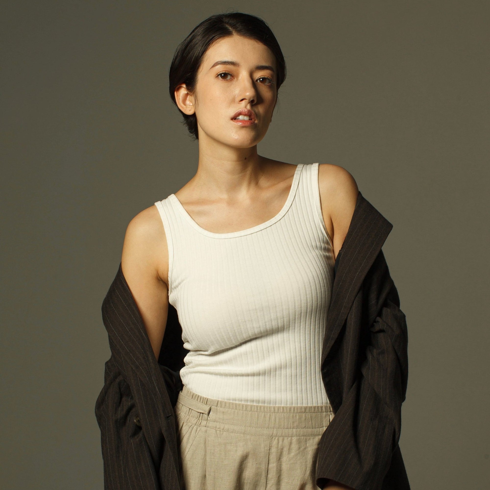 Ribbed Tank Top - Dorsu - stride