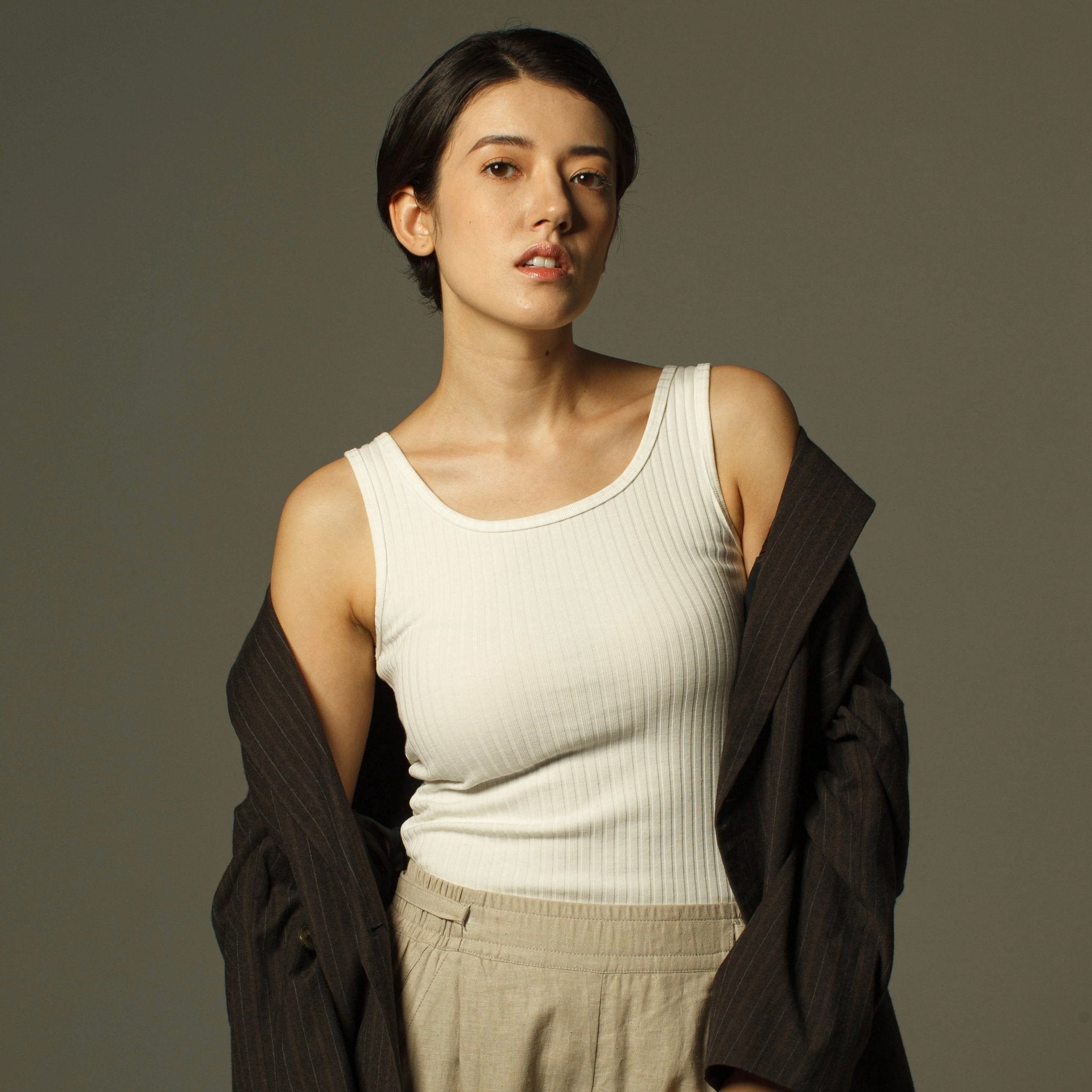 Ribbed Tank Top - Dorsu - stride