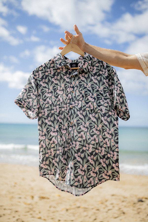 Short Sleeve Shirt - Flowering Gum - Peggy & Finn - stride