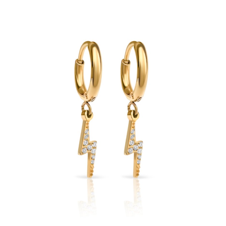 Sprint Huggie Earrings-EVER Jewellery-stride