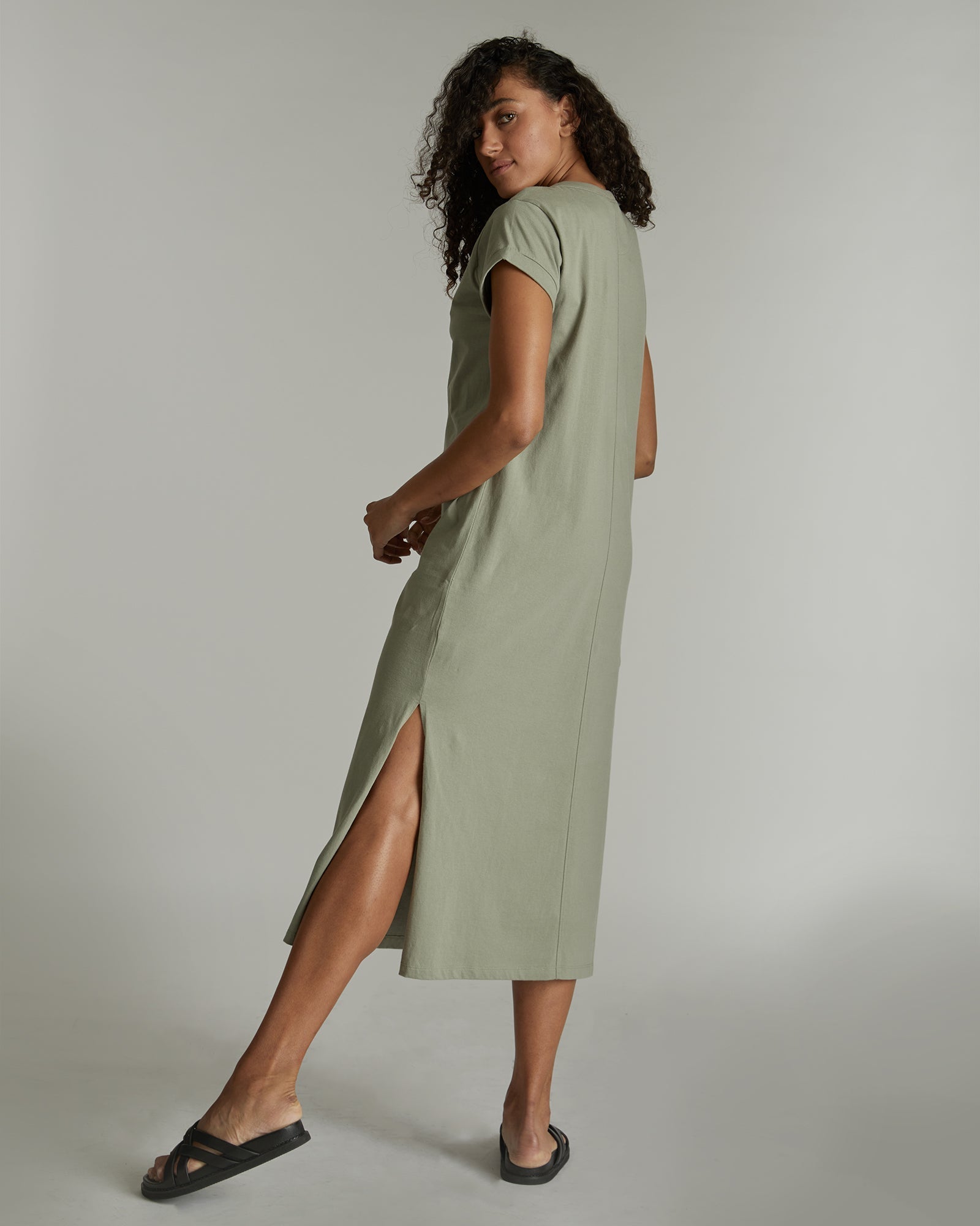 The Long Tee Dress | Thyme - Cloth & Co - stride