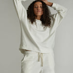 The Waffle Short | Milk - Cloth & Co - stride