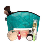 Turquoise Cosmetic Bag - Large-Karuna Dawn-stride