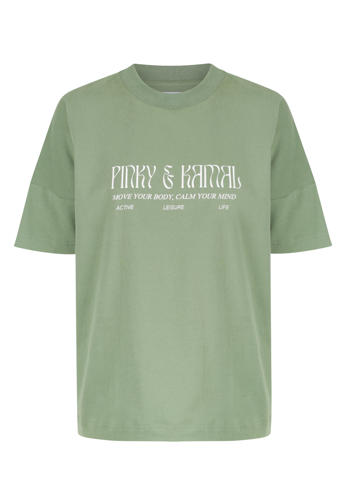 Pinky & Kamal Logo T-Shirt - Sage
