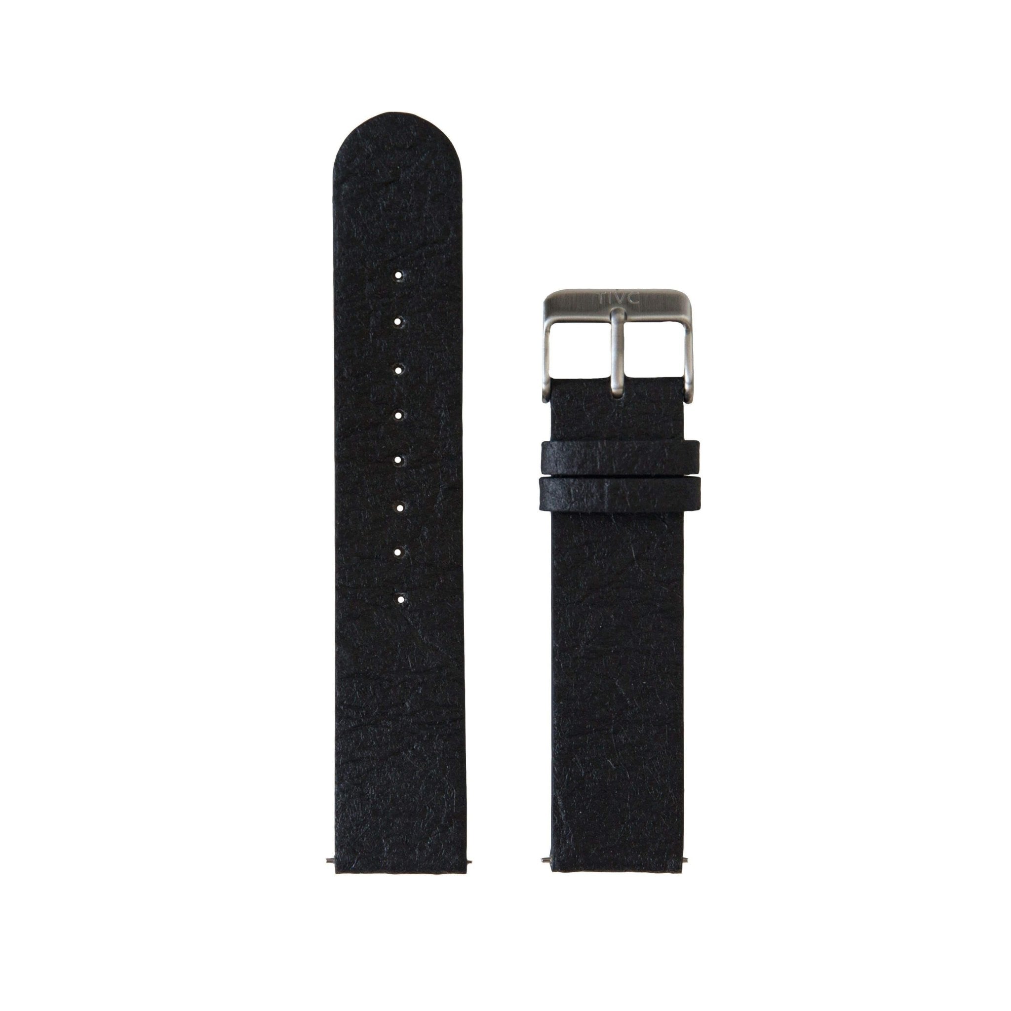 20mm Pinatex Band (Black)-Time IV Change-stride