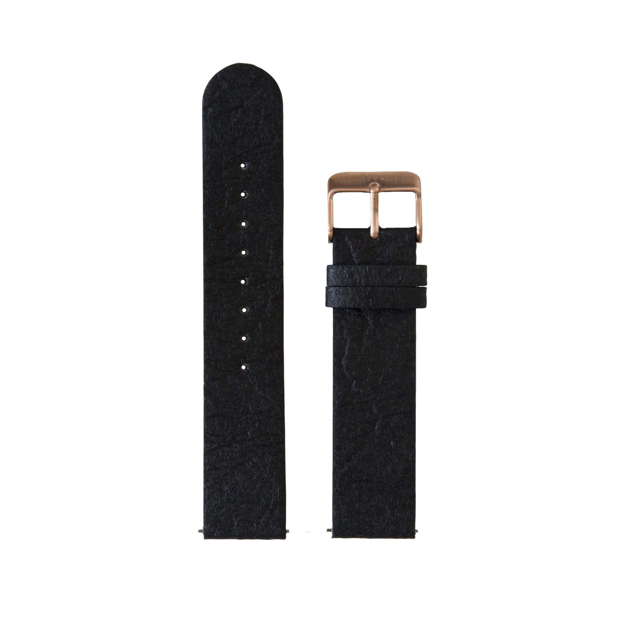 20mm Pinatex Band (Black)-Time IV Change-stride