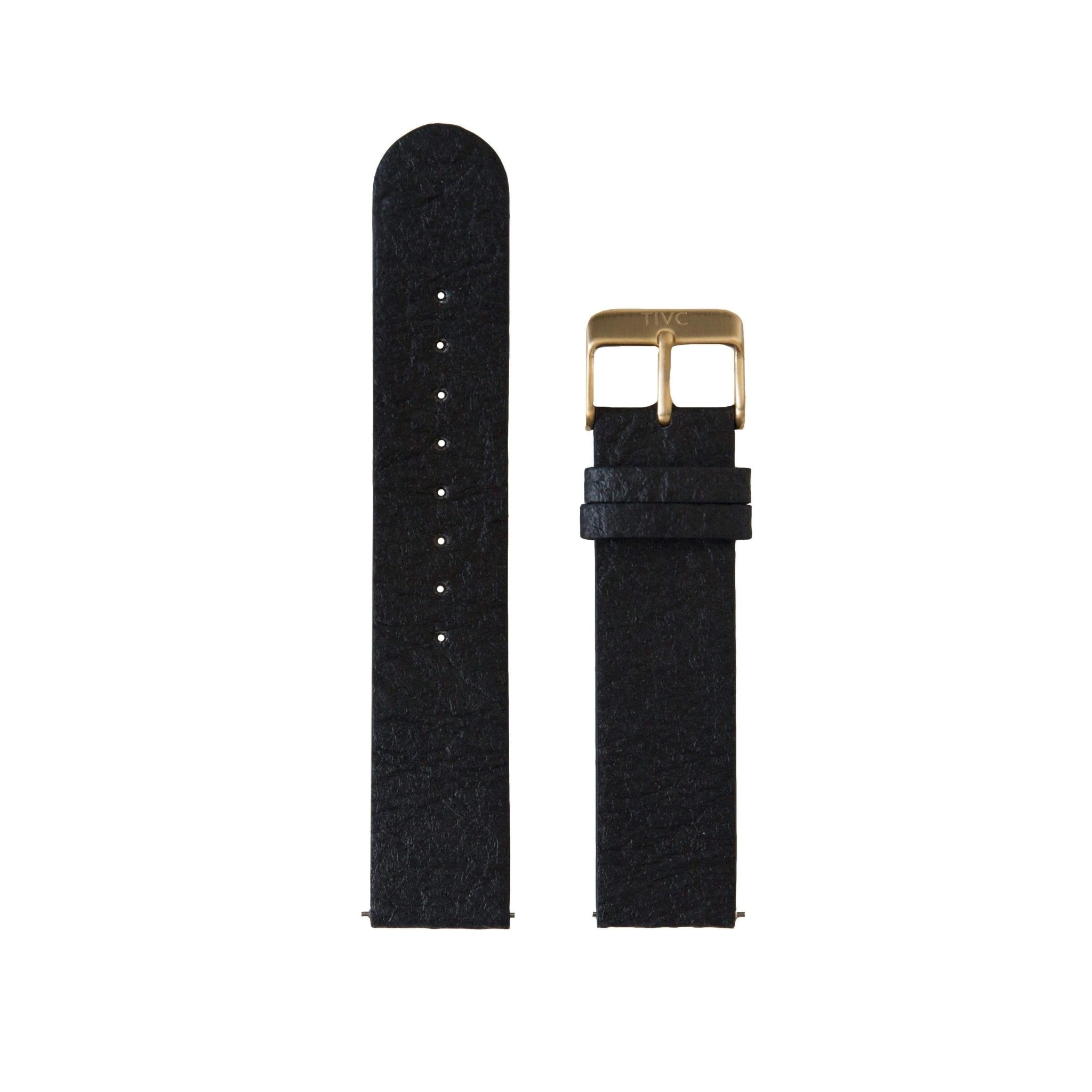 20mm Pinatex Band (Black)-Time IV Change-stride