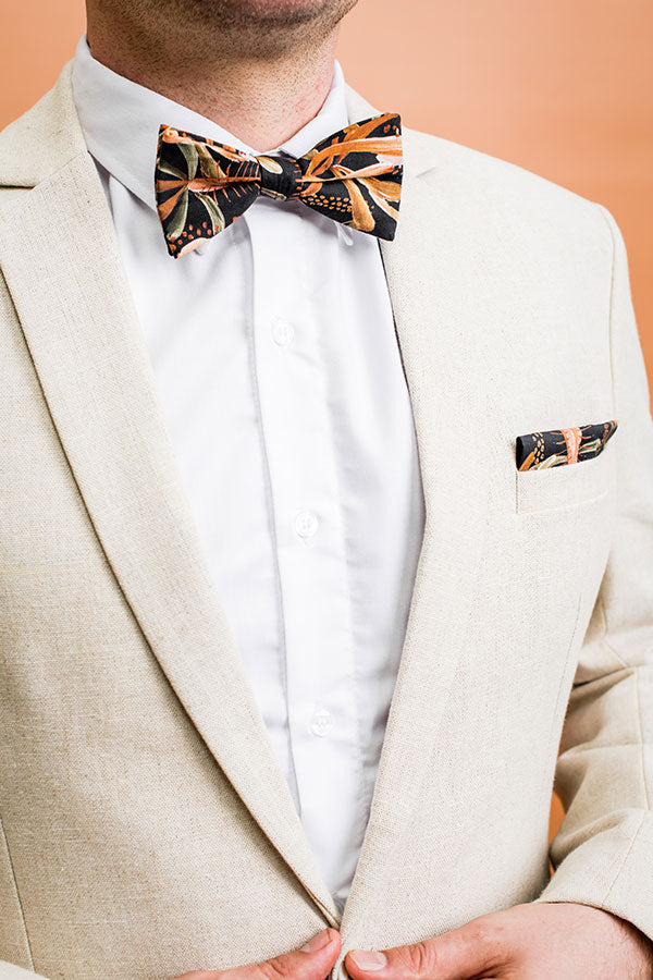 Bow Tie - Grass Tree Black