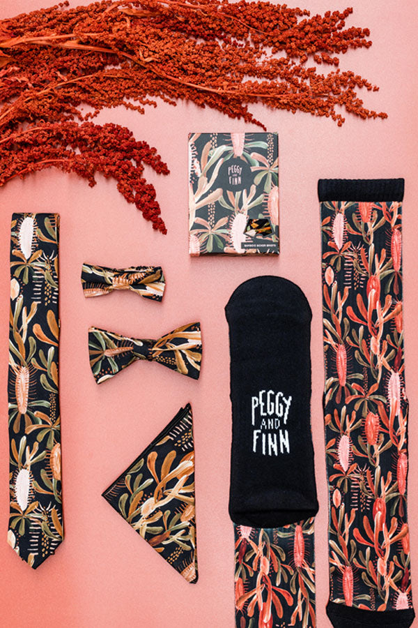 Bow Tie - Grass Tree Black