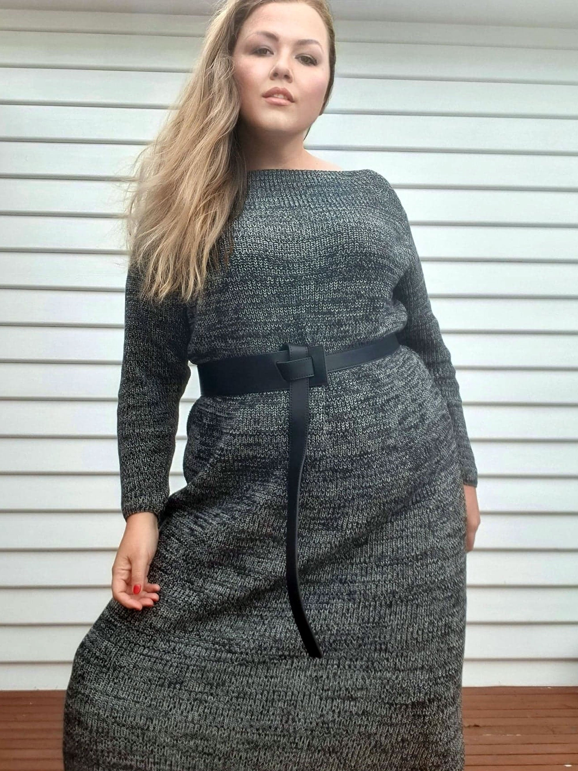 Sweater Dress // Salt & Pepper