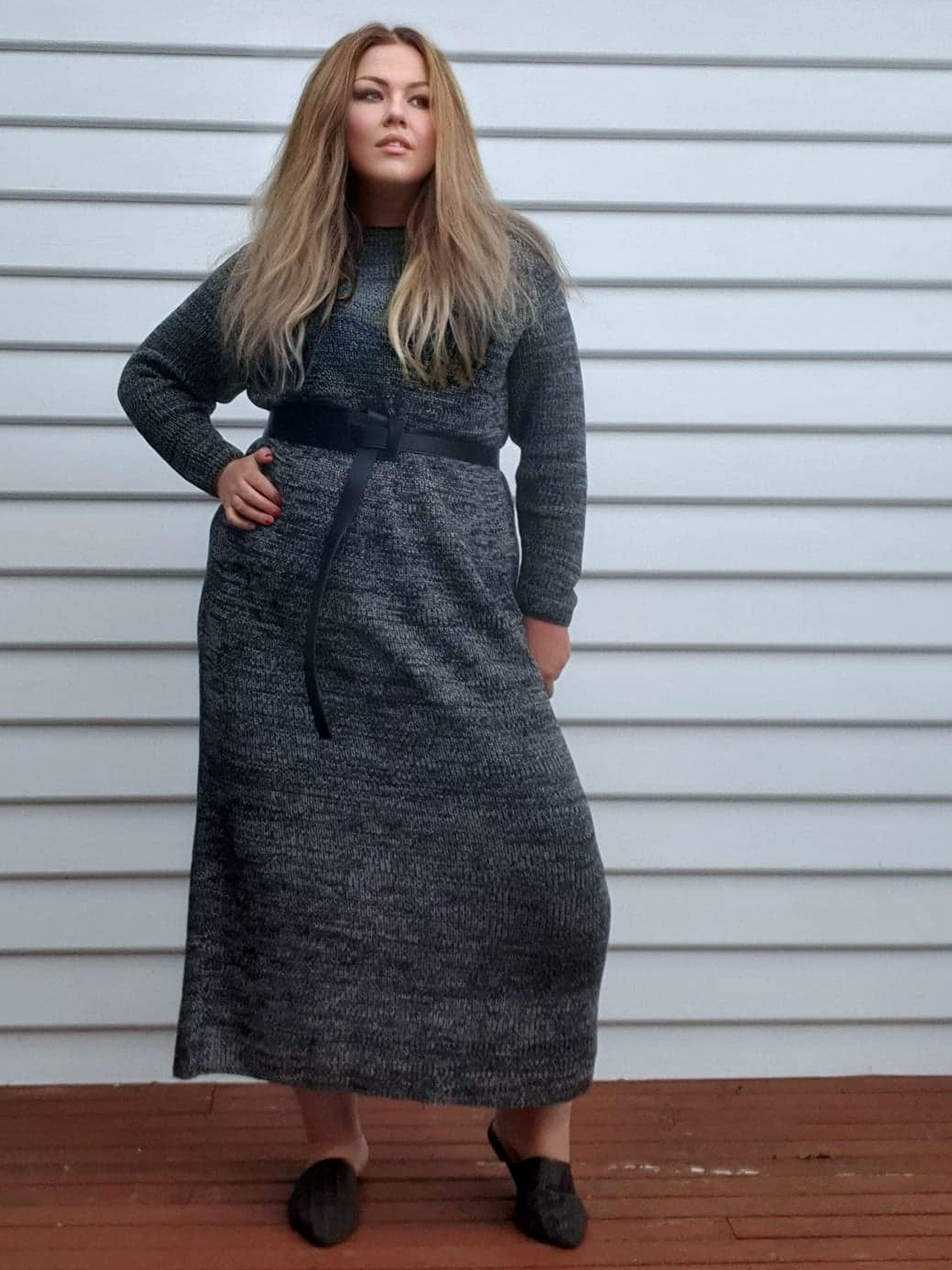 Sweater Dress // Salt & Pepper