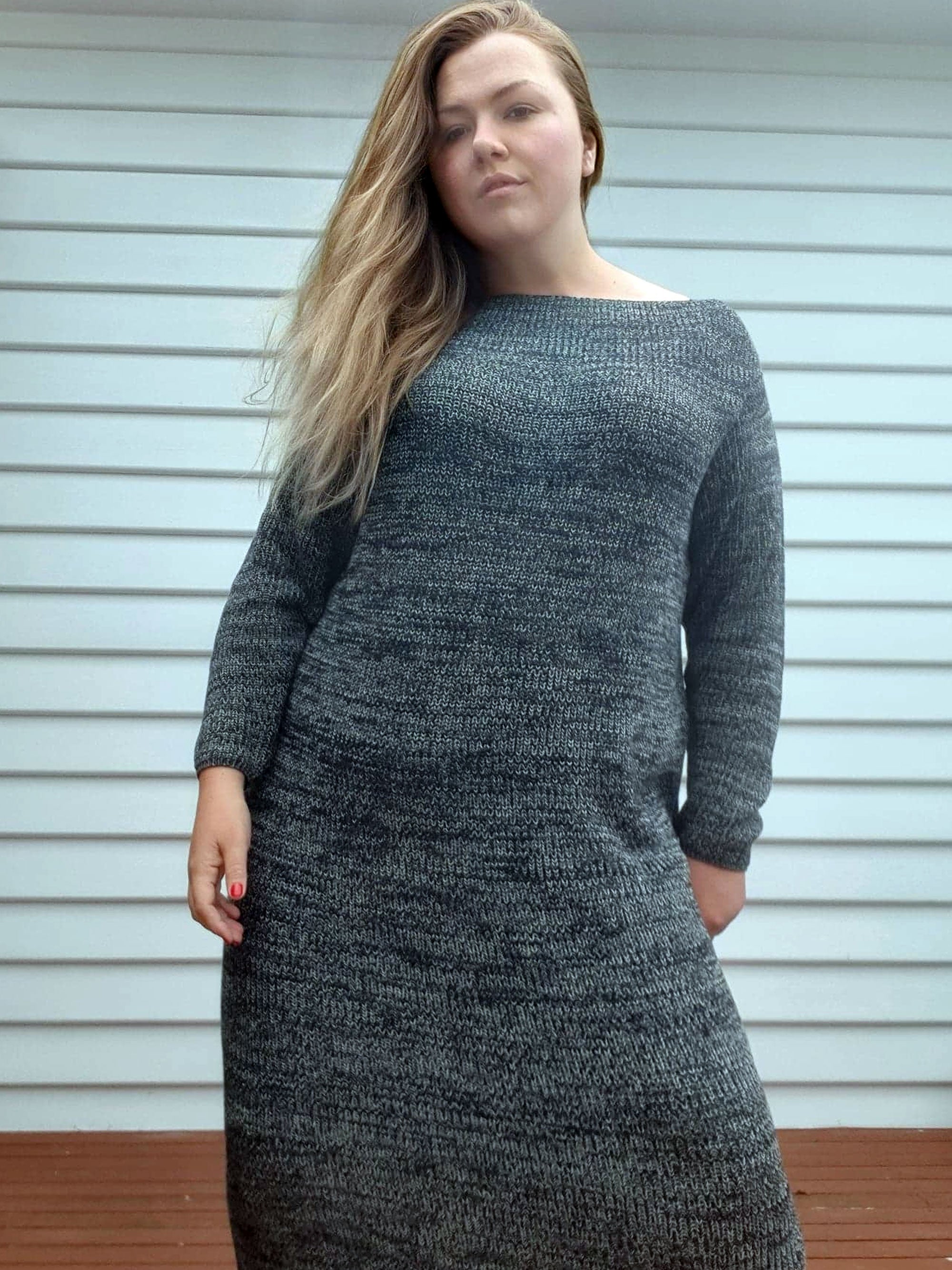 Sweater Dress // Salt & Pepper