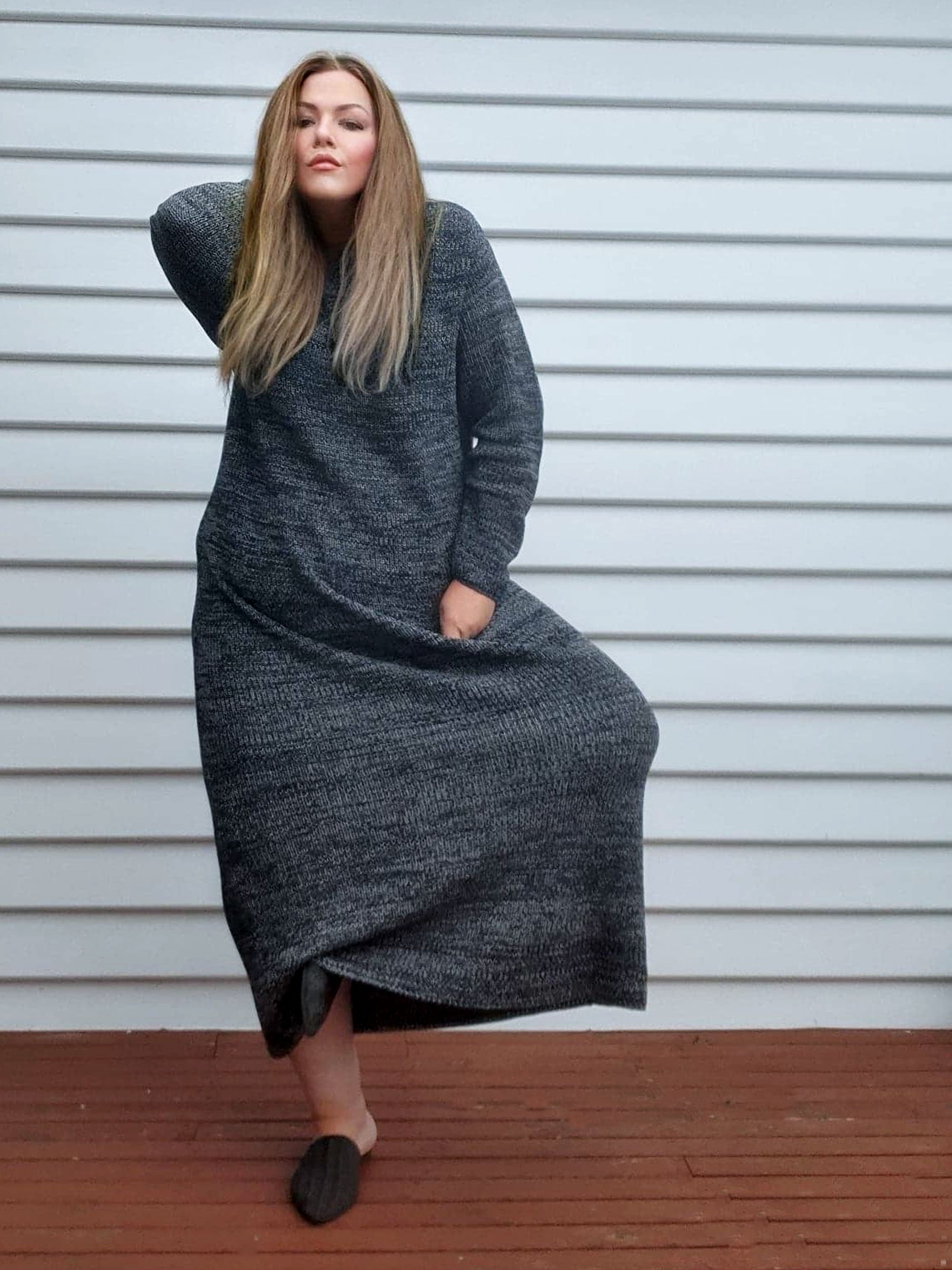 Sweater Dress // Salt & Pepper