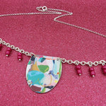 A BREAST FRIENDS - bead necklace PINK-Erin K Jewellery-stride